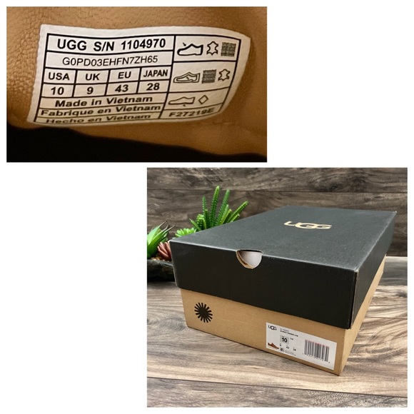 NIB UGG Miwo Trainer Low Sneaker Suede Vibram - Picture 11 of 12